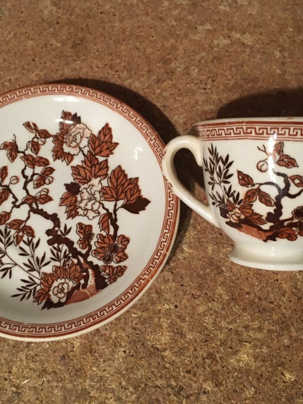 LOT OF 21 SAUCER & TEA CUP CREAMER & SUGAR BOWLS SALEM SWIRL LEFTON INDIAN TREE - Picture 6 of 16